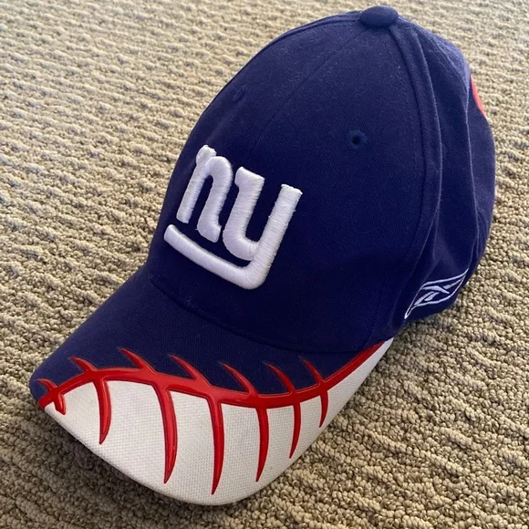 NY Giants Reebok NFL Pro Line Hat Adjustable Back - Picture 8 of 8